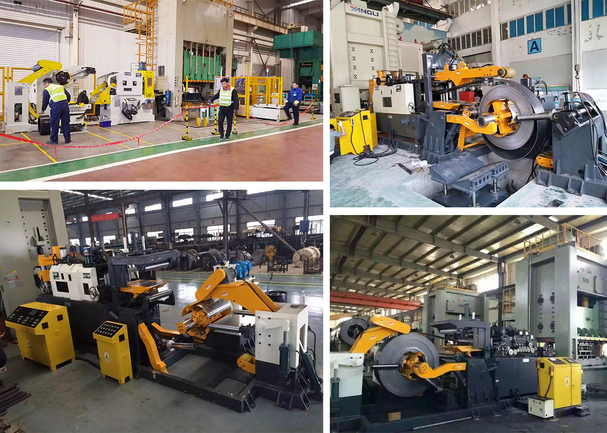 Выпрямитель-податчик и размотчик типа NCLF, 3 в 1, для листов толщиной от 1,0 мм до 8,0 мм