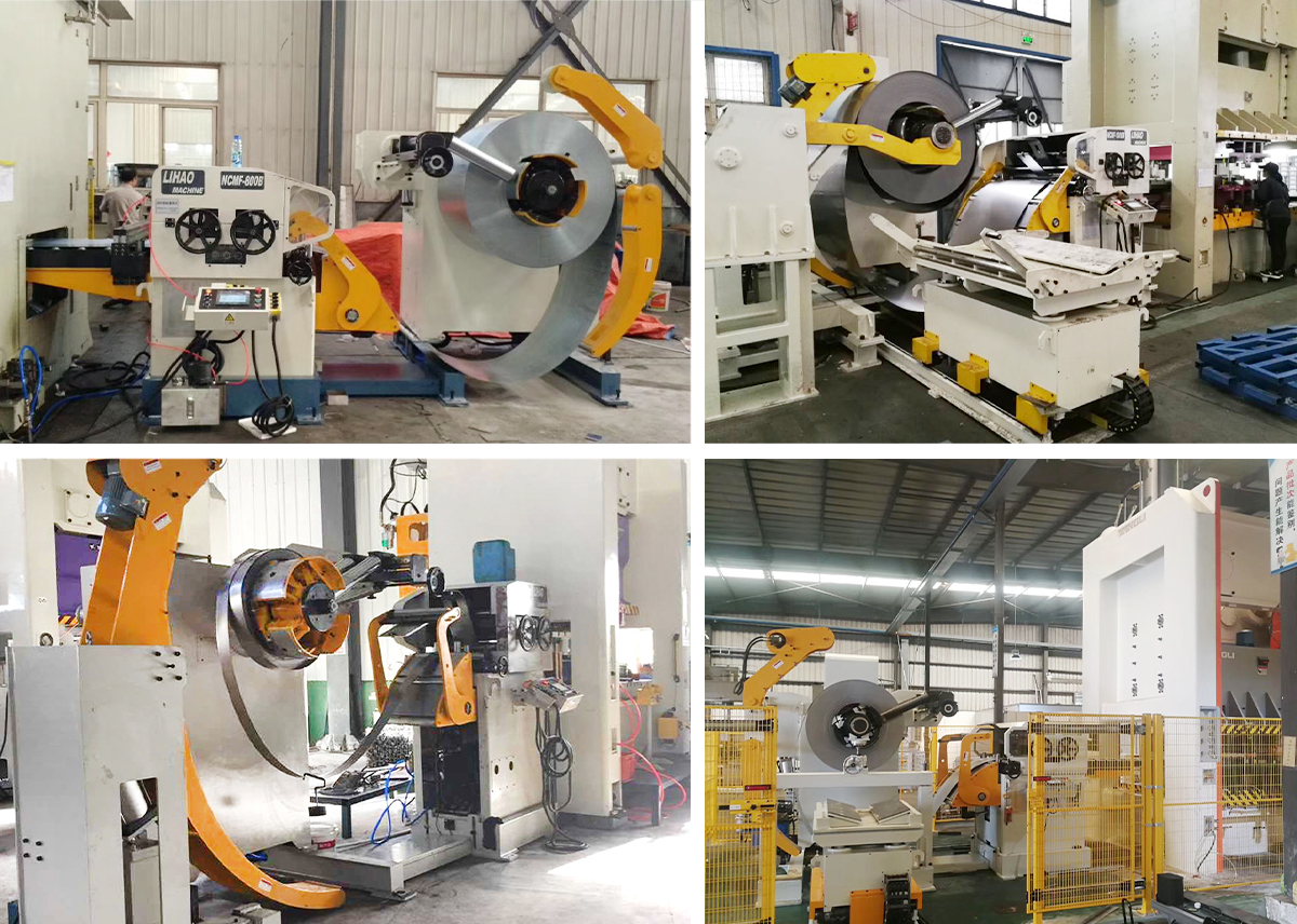 Выпрямитель-податчик и разматыватель рулонов типа NCMF, 3 в 1, для листов толщиной от 0.3 до 3.2 мм.