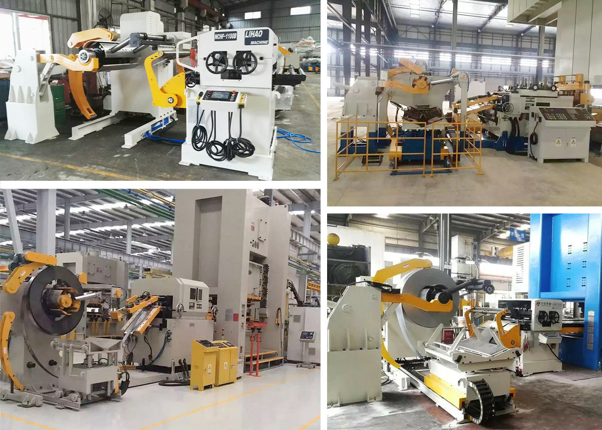 Выпрямитель-податчик и разматыватель рулонов типа NCGF, 3 в 1, для листов толщиной от 0.6 до 6.0 мм.