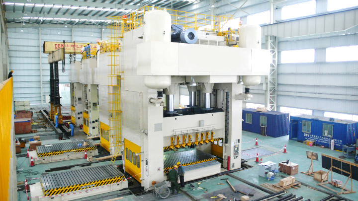 Пресс точной штамповки двойного эксцентрикового типа серии SYF (250–1250 т)