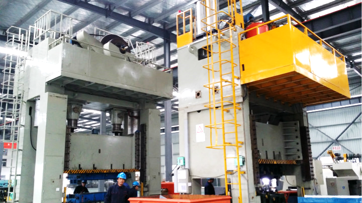 Пресс точной штамповки двойного эксцентрикового типа серии SYF (250–1250 т)