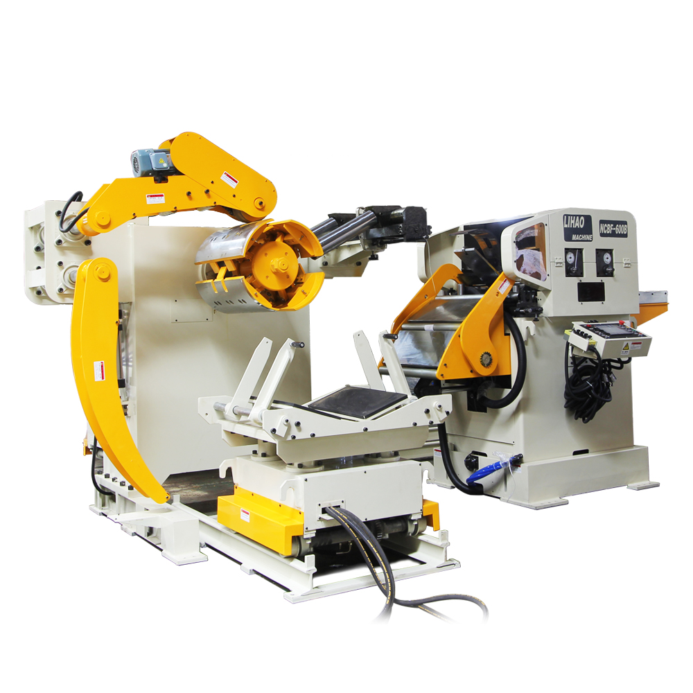 Выпрямитель-податчик и разматыватель рулонов типа NCBF, 3 в 1, для листов толщиной от 0.5 до 4.5 мм