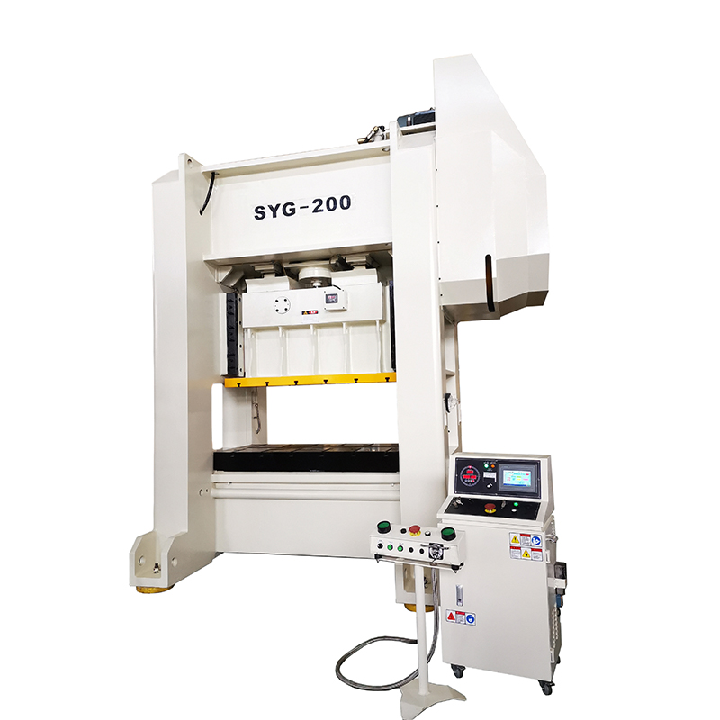 Прессы закрытого типа двухточечные высокоскоростные прецизионные серии SYG (80–300 т)